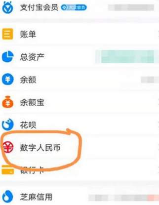 支付宝中的数字人民币是什么