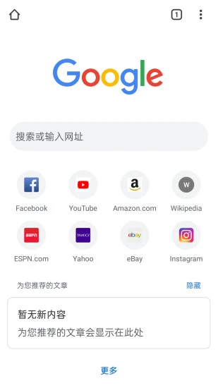 谷歌浏览器App最新版