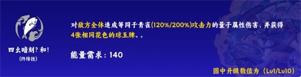 崩坏星穹铁道青雀终结技是什么效果崩坏星穹铁道青雀终结技效果详解